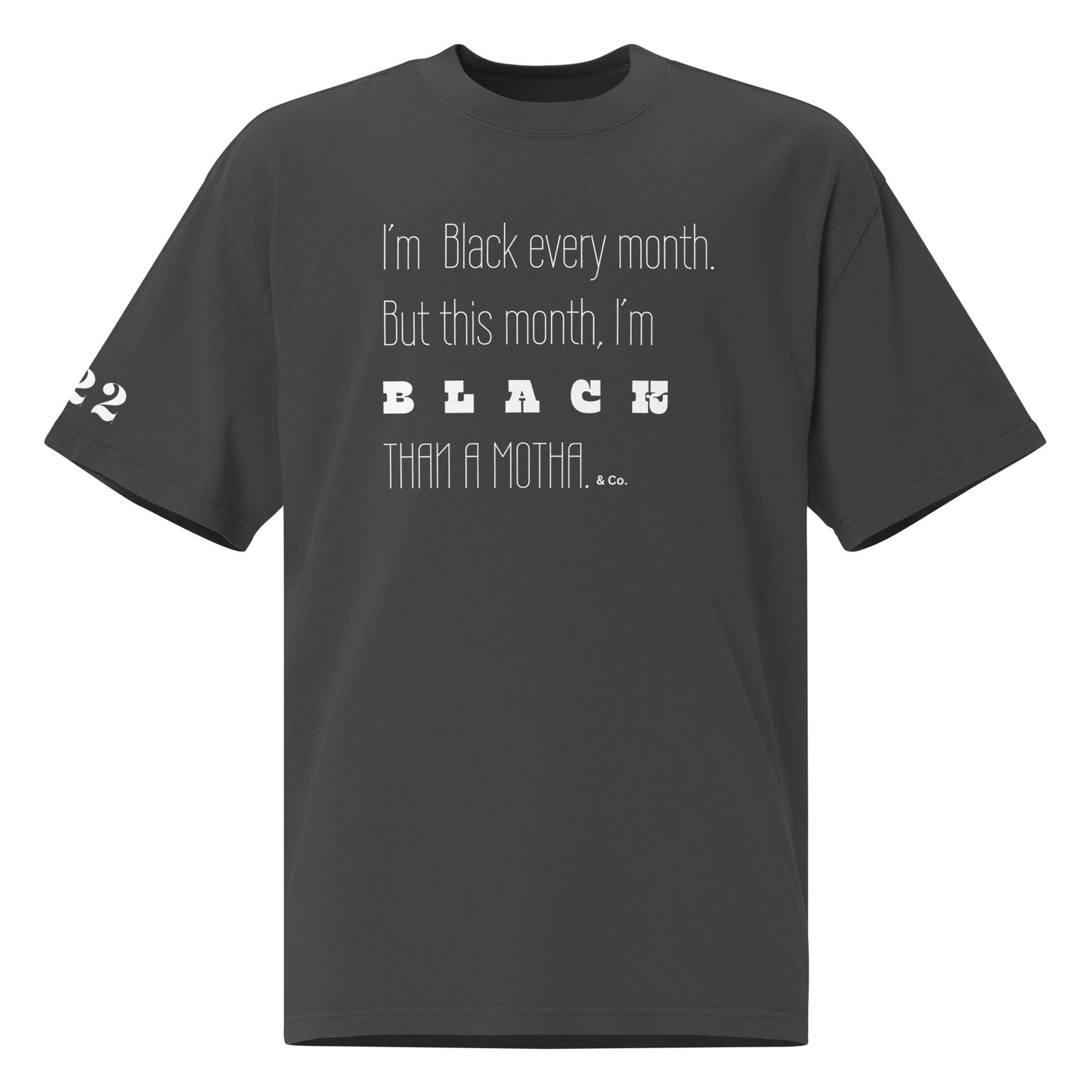 Black Month T.Shirt | Bone