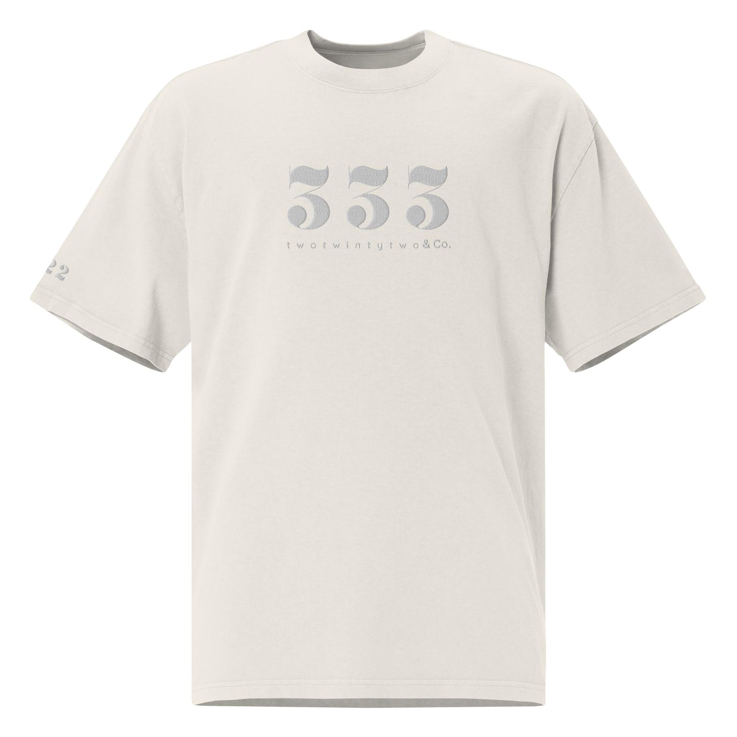 3 3 3 T. Shirt | Bone