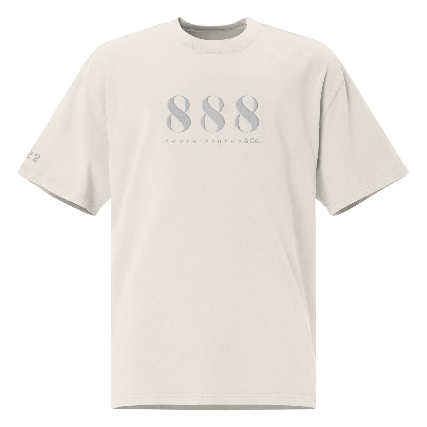 8 8 8 T. Shirt | Bone