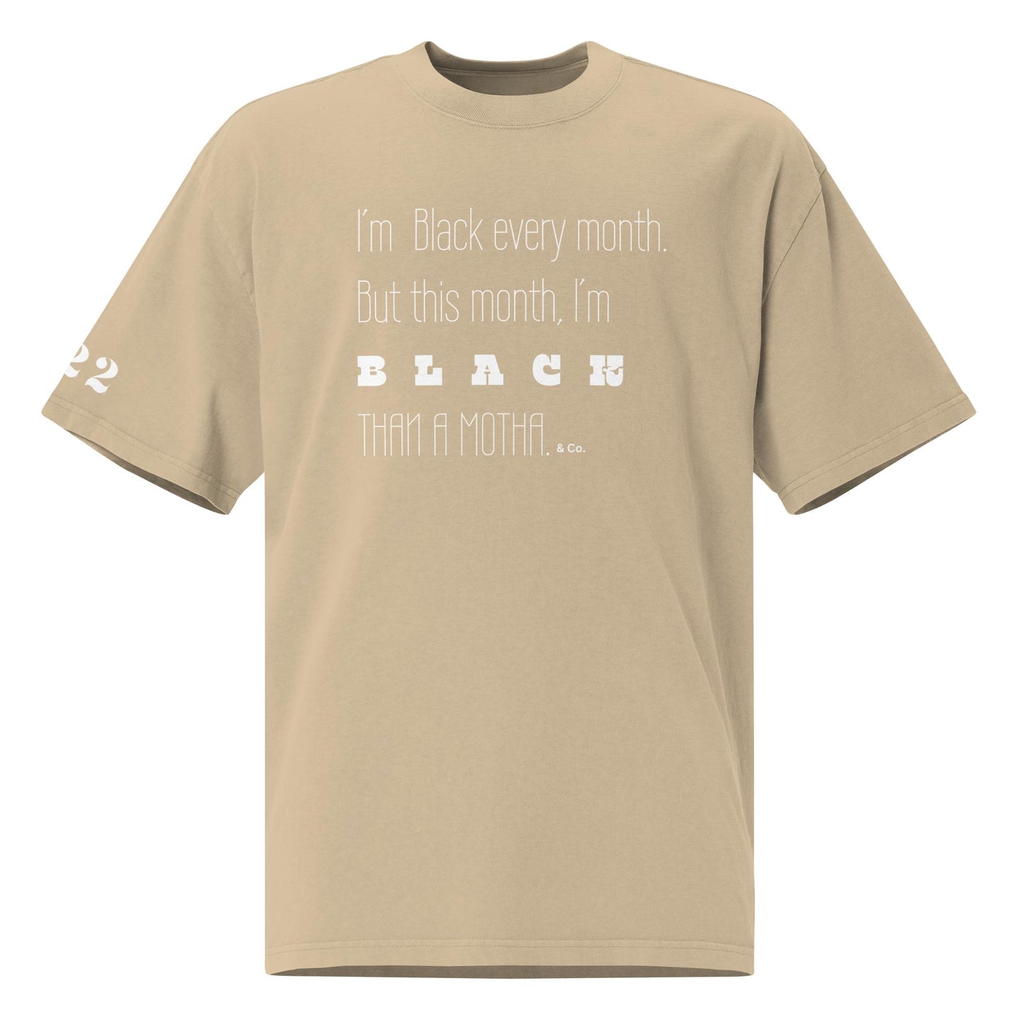 Black Month T.Shirt | Bone